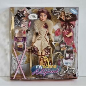 Barbie My Scene Goes Hollywood Lindsay Lohan Doll Gift Set Mattel (2005) NOS